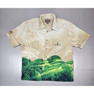 Interstate Batteries Hawaiian Shirt Mens XL. 50th Anniversary. Bobby Labonte #18